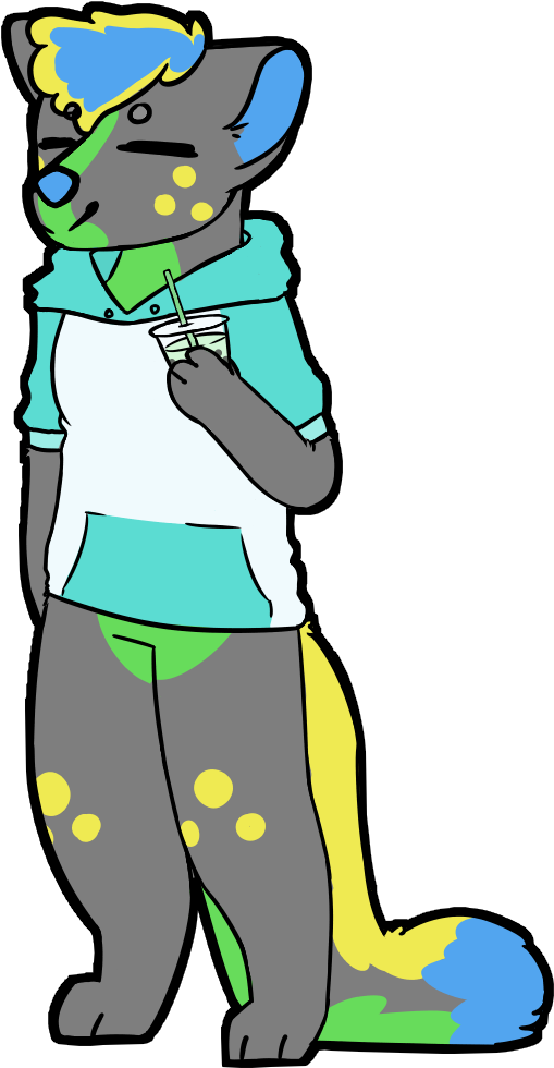 Germs Art Trade - Cartoon (590x1035)