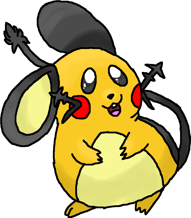Dedenne By Fancyfurfrou - Cartoon (828x941)