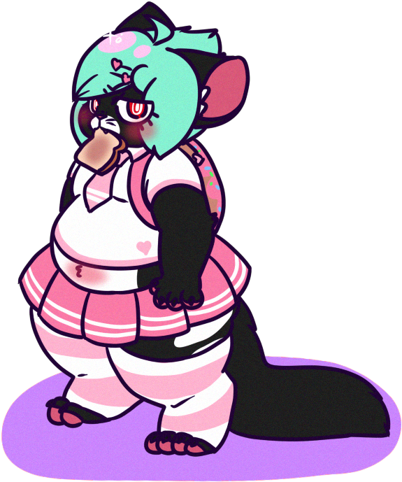 School Wubs By Kawaii Fur Costumes - Cartoon (689x748)
