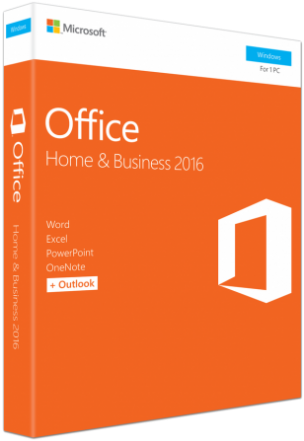 Microsoft Office 2016 Home & Business 32bit/x64 Eng - Microsoft Office Home And Business 2016 (800x800)