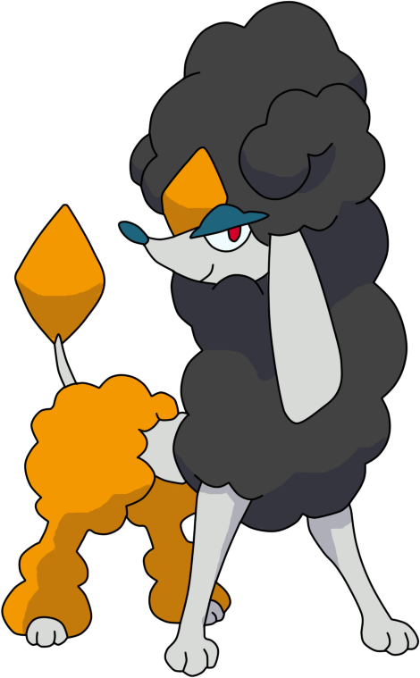 Shiny Furfrou Diamond Pokédex - Pokemon De Furfrou (470x759)