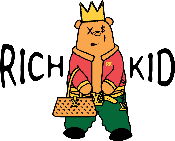 Masculine, Upmarket, Fashion T-shirt Design For Rich - Kid Ent (1200x1000)