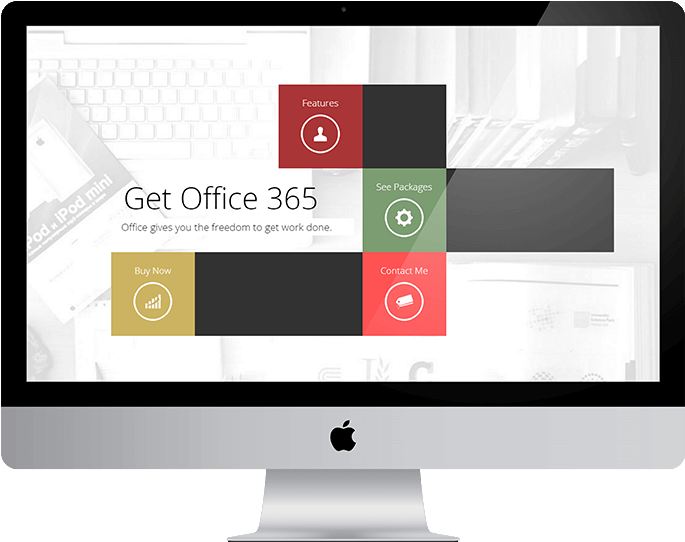 Office365 - Mac Computer Clipart (692x600)