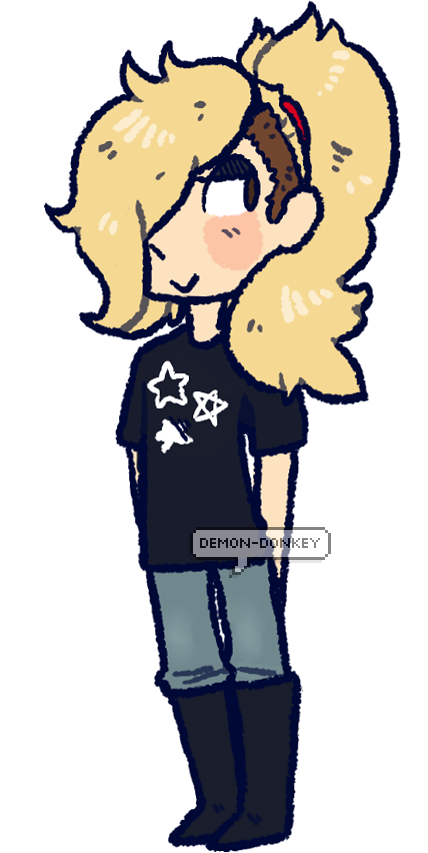 1 Piece Drawn For Contest - Cartoon (428x853)