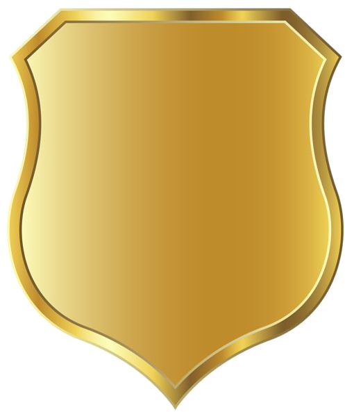 Shield Clip Art - Shield Png Gold (503x600)