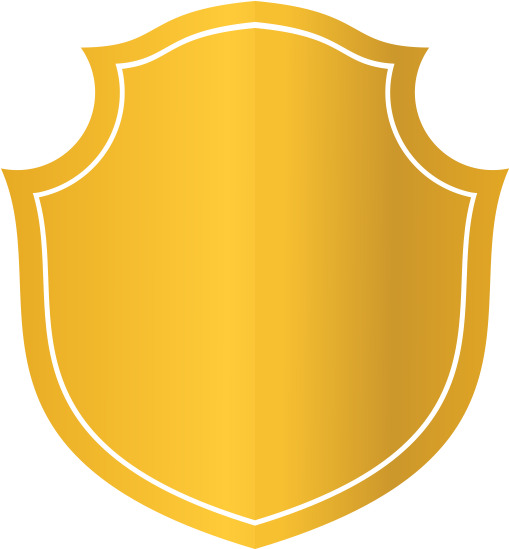 Golden Shield Gradient Vector - Emblem (1299x796)