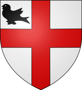Coat Of Arms Of Andrew Harclay - La Ventrouze (340x374)