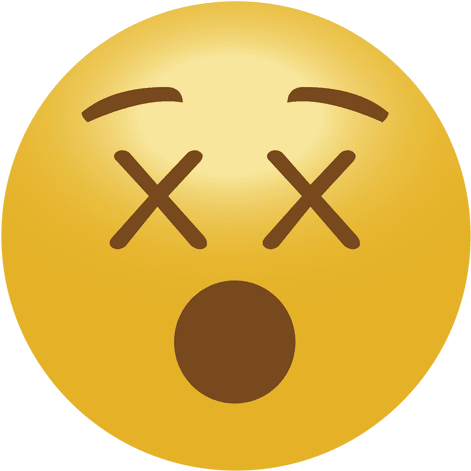 Dead Emoji Emoticon Transparent Png - Emoji Png (512x512)