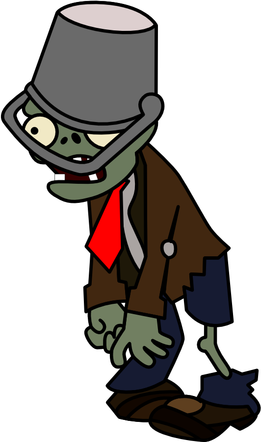 Buckethead Zombie By Epicpoodle Buckethead Zombie By - Plants Vs Zombies Buckethead (767x1086)