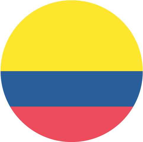 Colombia Flag Vector Emoji Icon - Colombia Icon (512x512)