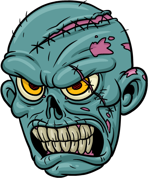 Zombie Stickers Messages Sticker-5 - Illustration (618x618)