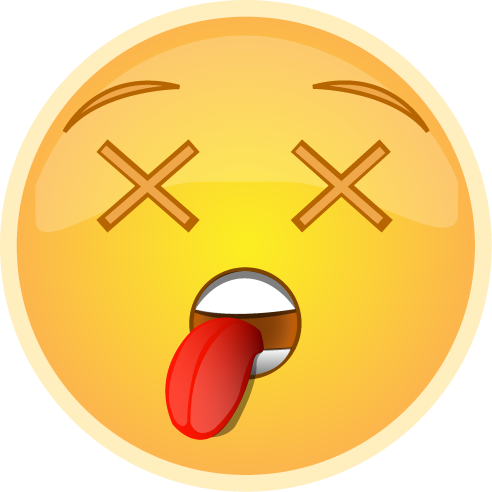 Dying Emoji By Emoteez - Dying Emoji Png (492x492)