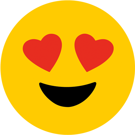 Heart Eyes Emoji Png (600x600)