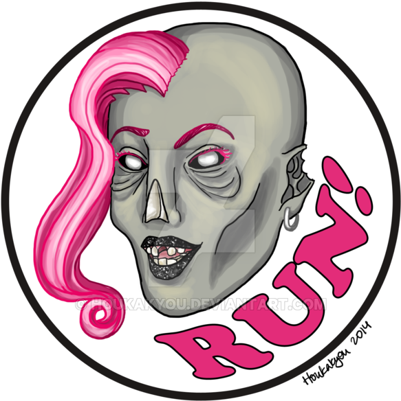 Zombies, Run Podcast Detected By Houkakyou - Submarine Force Library And Museum (600x598)