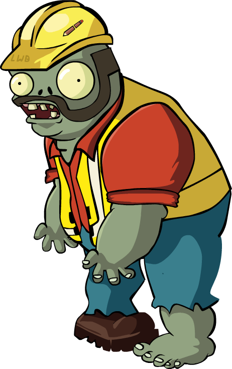 Engineer Zombie By Lolwutburger - Plants Vs Zombies Engineer (462x734)