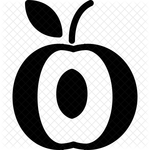 Peach Icon - Fruit (512x512)
