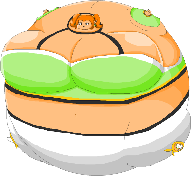 Holly Lingerbean Balloon By Sodabaruun - Deviantart (994x803)