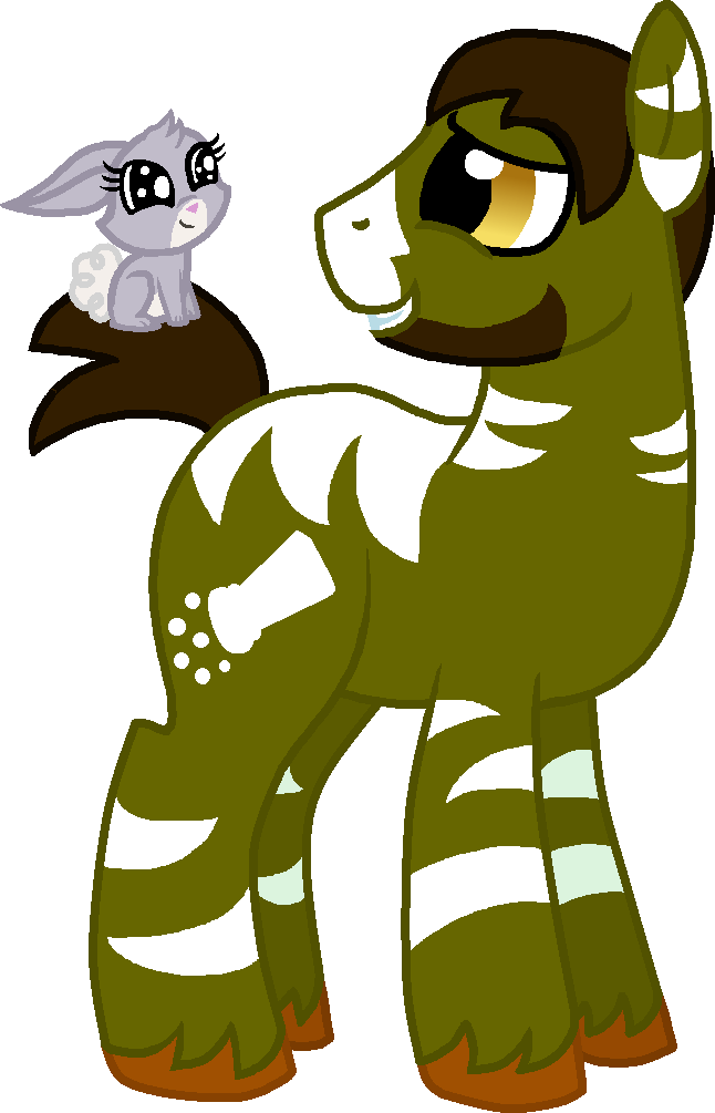 Dj And Bunny By Starryoak - Starryoak Total Drama Ponies (646x1005)