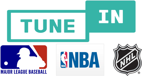 Tunein Affiliate Clienst Mlb Nba Nhl - Nhl Shield Perfect Cut Decal 4 X 4 (525x311)