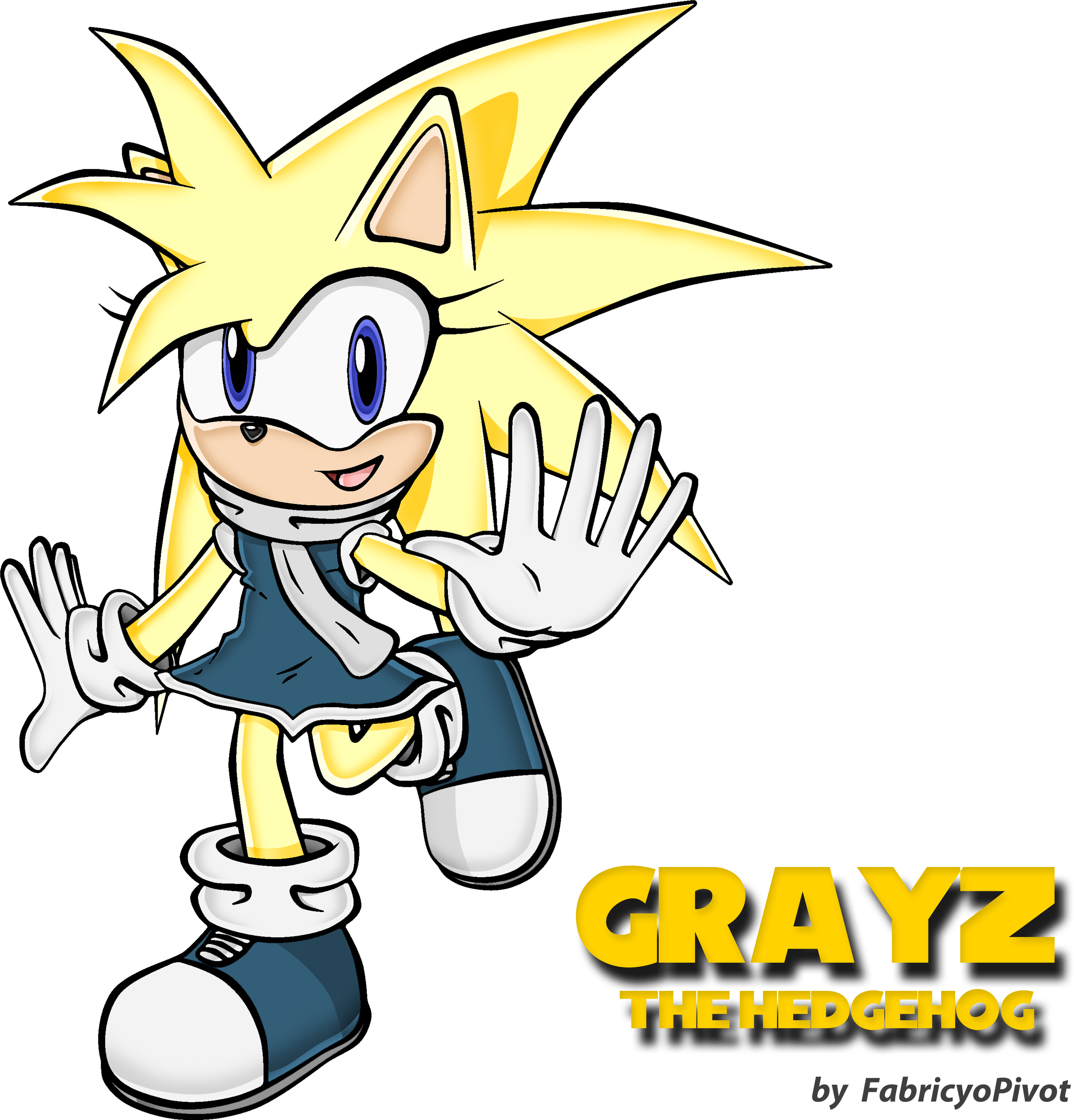 Fabricyopivot 11 13 Grayz The Hedgehog Sonic Adventure - Cartoon (5351x5246)