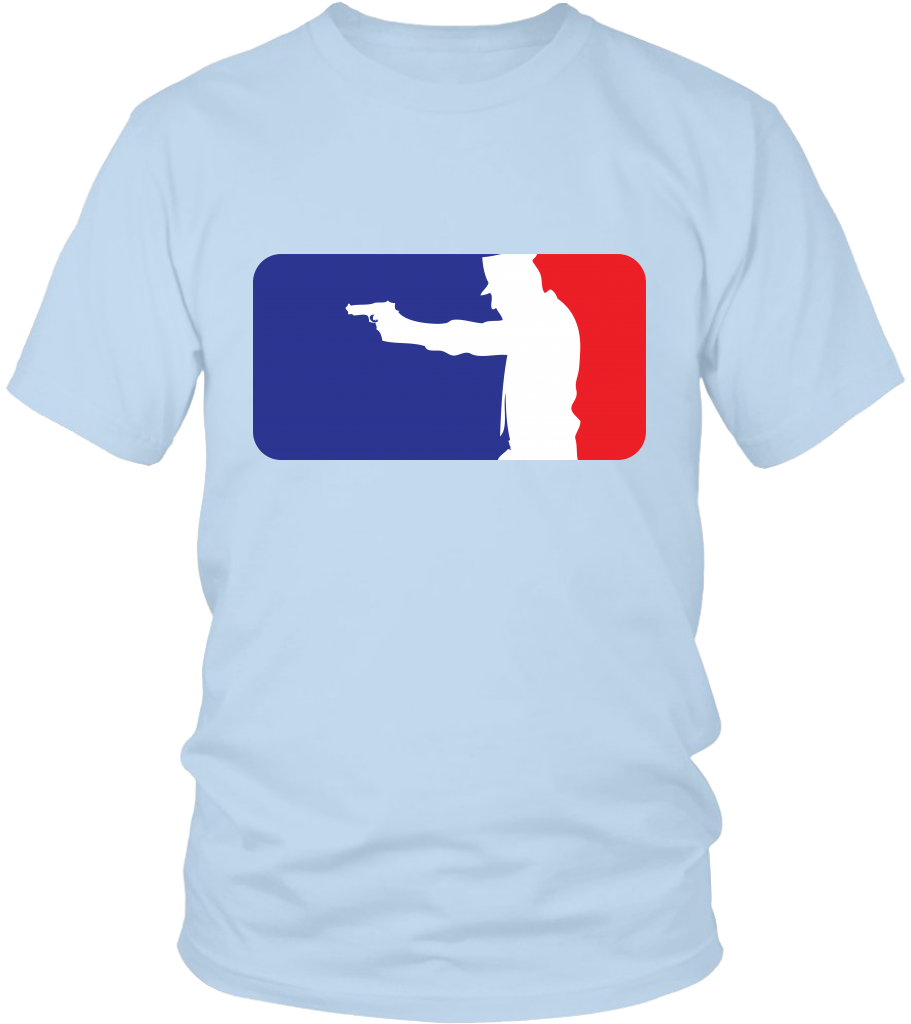 Police Major League Baseball Tee - Plain Black T Shirt (1024x1024)