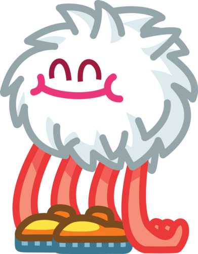 Clip Art - Moshi Monsters Moshlings Flumpy (391x500)