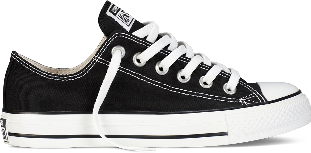 Chuck Taylor All Star Classic Colors - Converse Black And White (1000x1000)