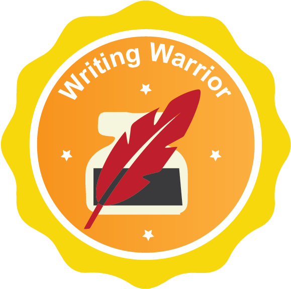 Writing Warrior - Rec (592x592)
