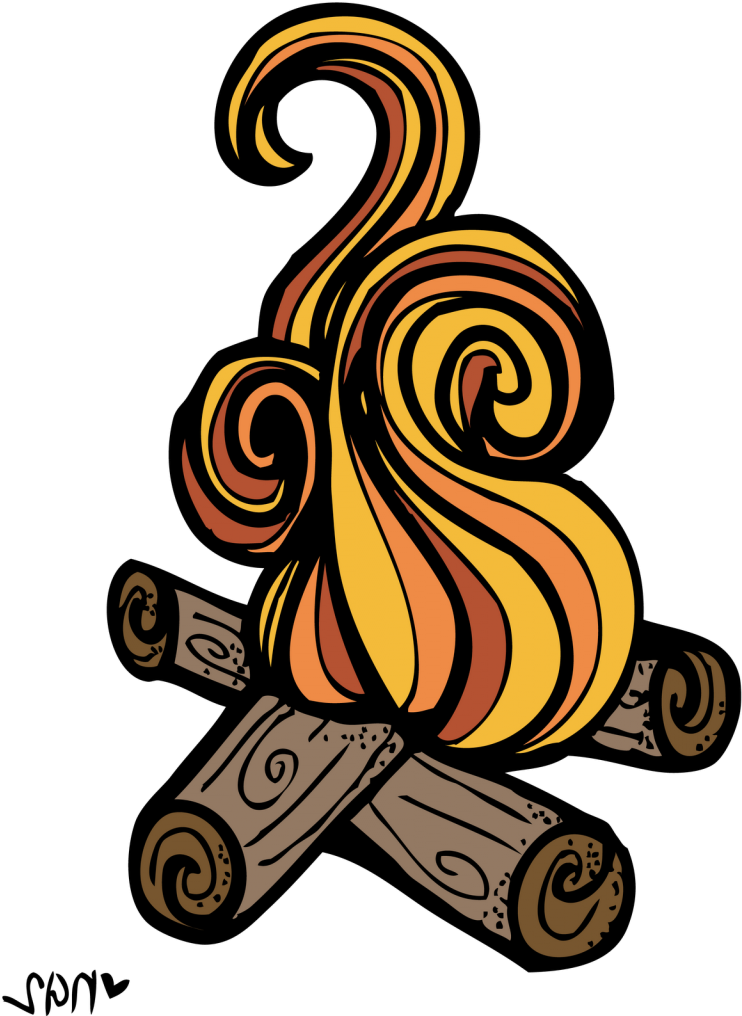 Tent And Campfire Clipart Free Clipart Images - Tent Camping Clipart (741x1024)