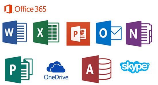 Microsoft Office の2つの導入形態 Office 365とoffice - Microsoft Application 2016 Icons (556x341)