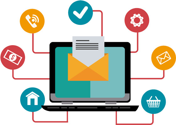 Email Marketing - Email Marketing Images Png (860x400)