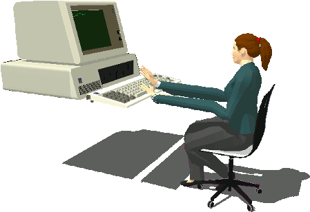 New Trending Gif Tagged Computer - Man Typing On Computer Gif (500x314)