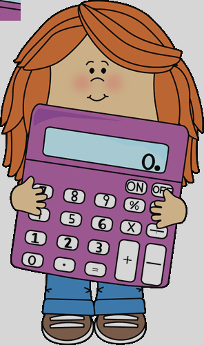 Math Clip Art Girl Doing Math Clipart - Math Daily 3 Posters (296x500)