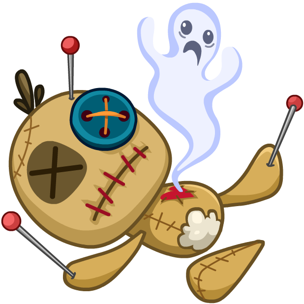 Voodoo Doll Chumbo Messages Sticker-5 - Voodoo Doll (618x618)