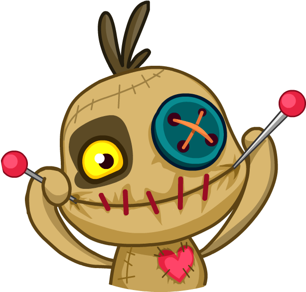 Voodoo Doll Chumbo Messages Sticker-9 - Voodoo Doll Chumbo (618x618)