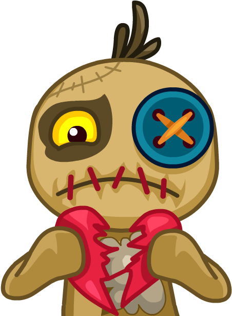 Voodoo Doll Chumbo Messages Sticker-10 - Voodoo Doll Chumbo (618x618)