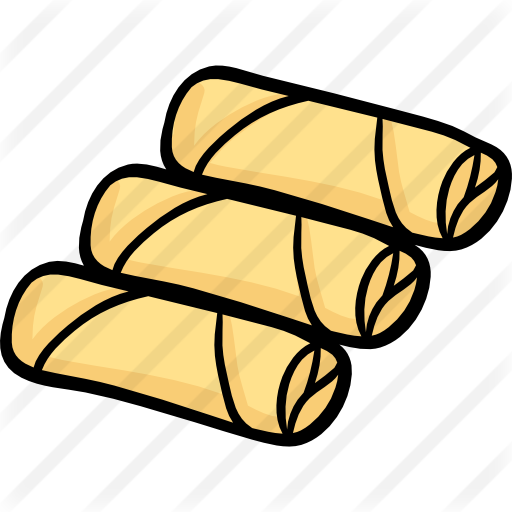 Rollitos De Primavera - Spring Rolls Icon (512x512)