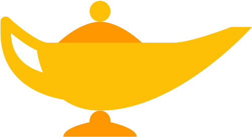 Genie Lamp Icon (500x500)