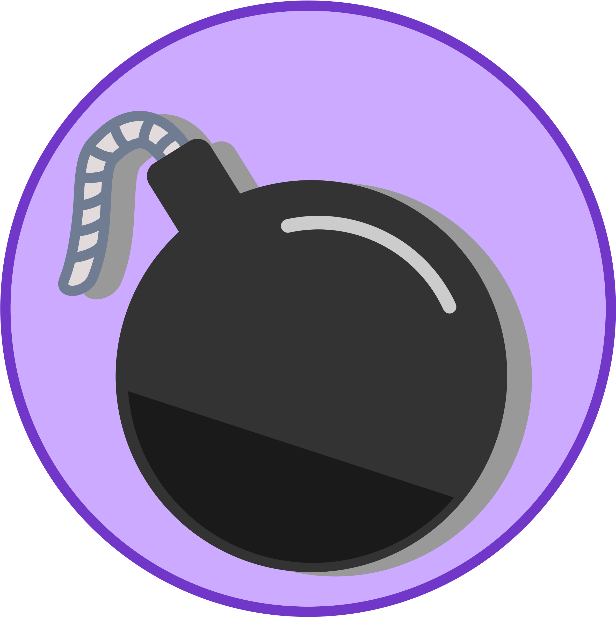 This Free Icons Png Design Of Bomb Icon - Boom Clipart (2400x2400)