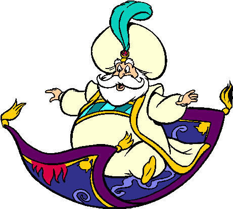*sultan ~ Aladdin - Sultan Clipart (469x437)