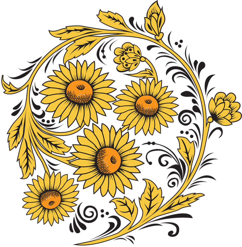Chrysanthemum Indicum Visual Arts T Shirt - Hohloma Design 4 Shower Curtain (783x800)