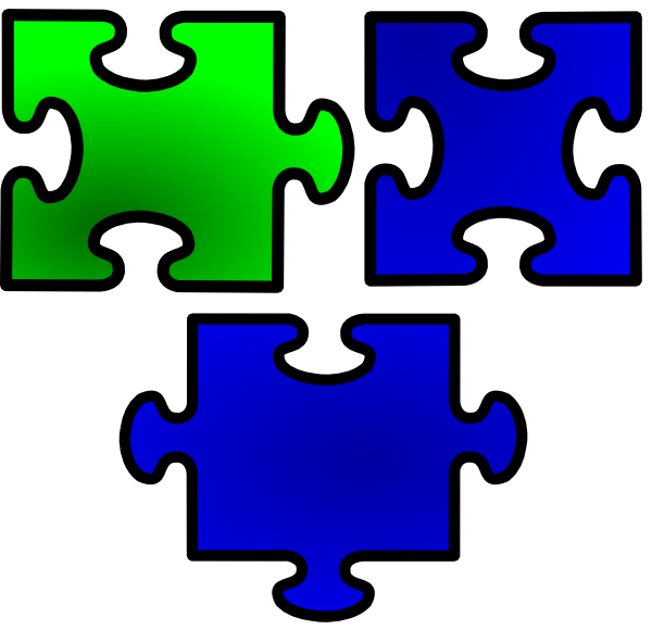 Courtesy Notice Clipart - Puzzle Piece Outline (600x580)
