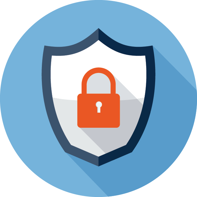Security & Data Protection - Anti Theft Lock Logo (640x640)