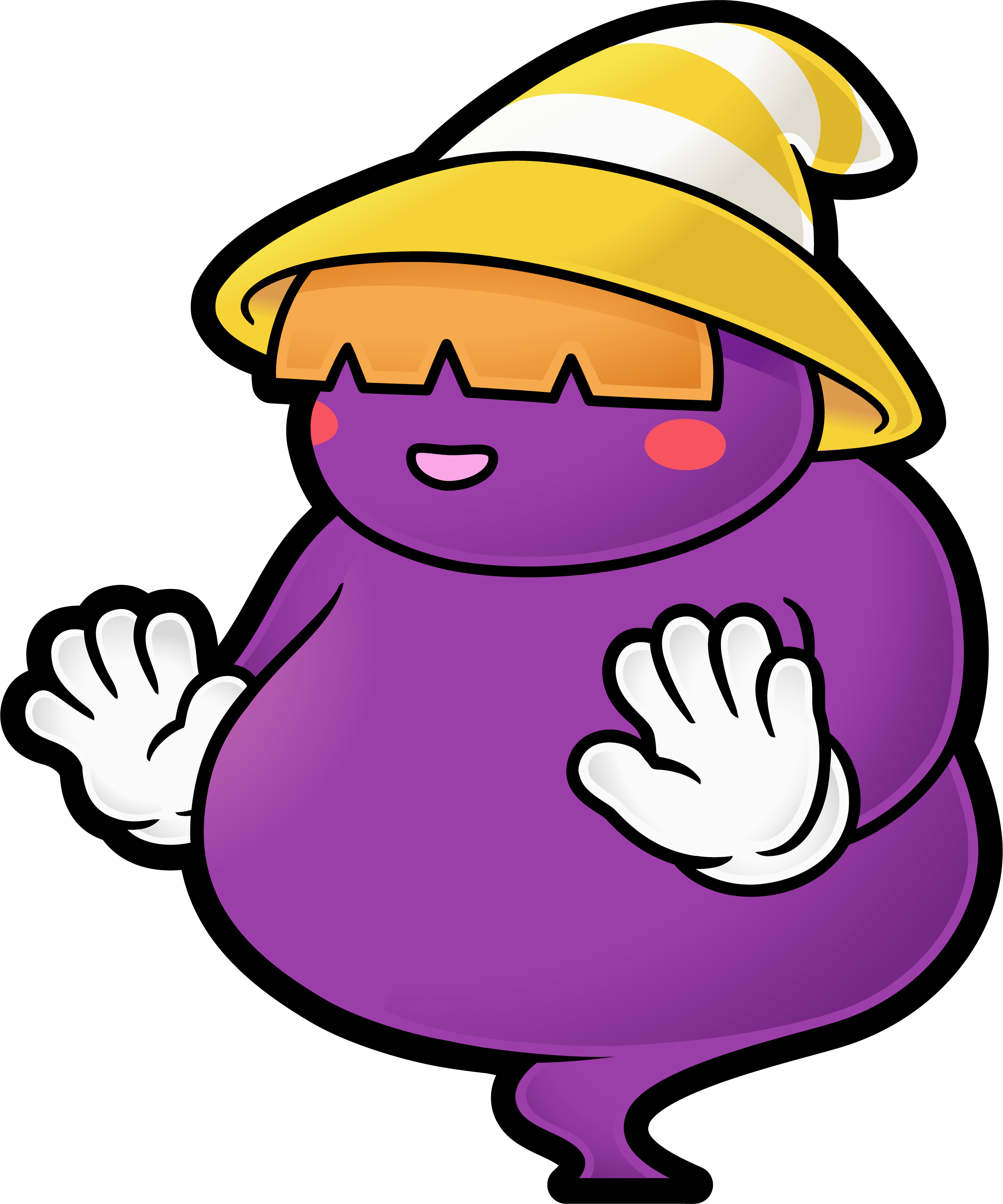 Spoilerclick To View - Paper Mario Shadow Sirens (2567x3082)