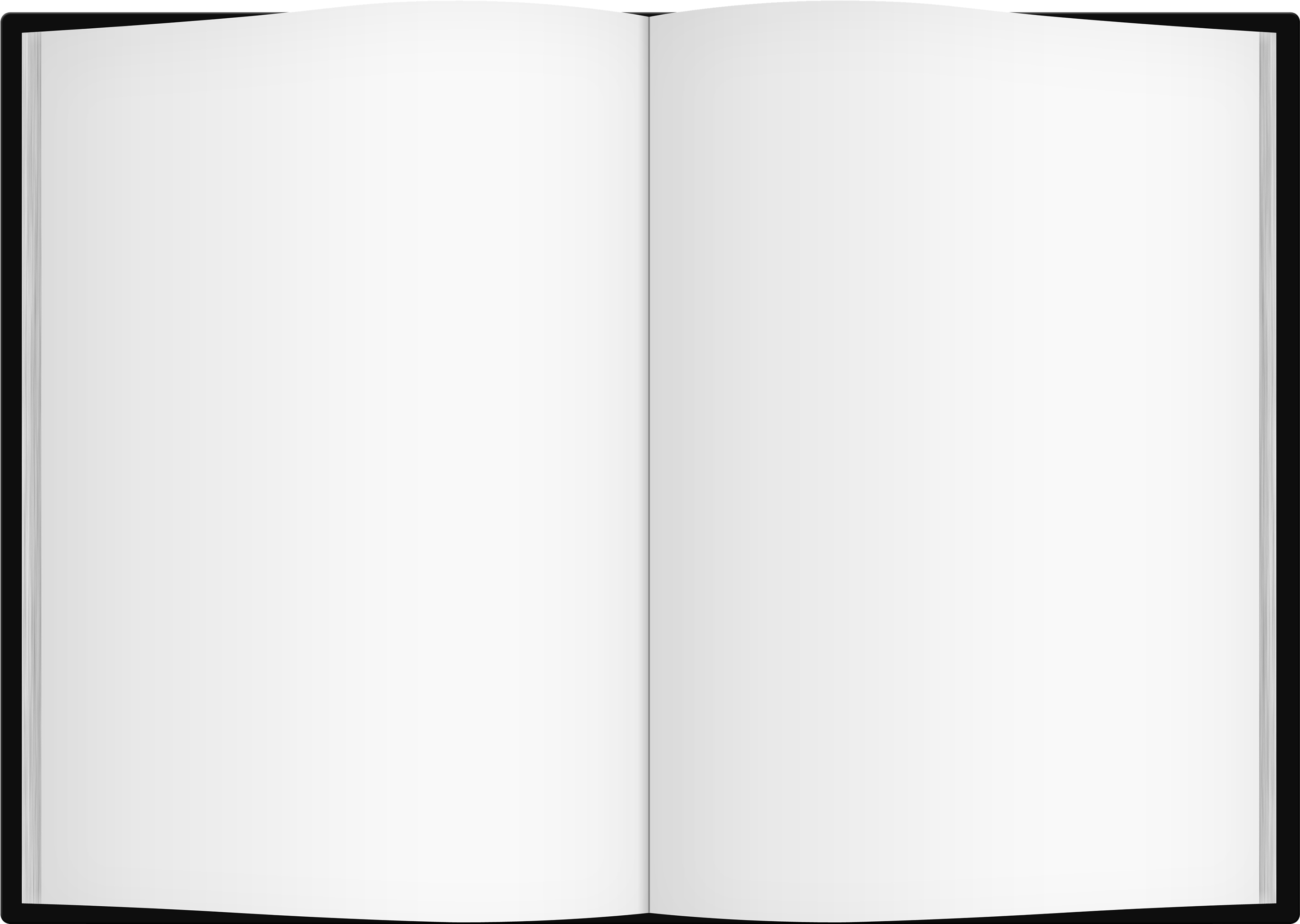Open Book Clip Art At Clker - Open Book Top View Png (3250x2312)