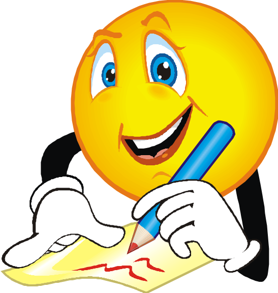 Picture - Essay Writing Clipart (547x576)