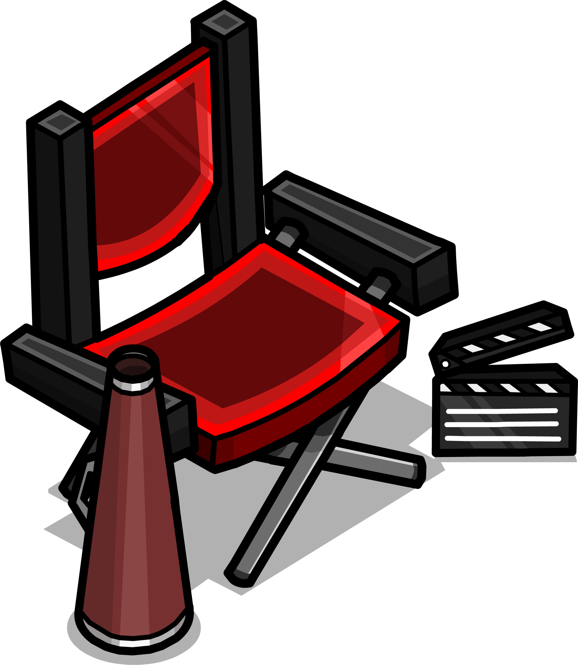 Chairs - Image - Director Chair Clipart Png (1983x2279)