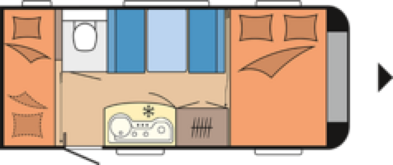 Caravanas Hobby On Tour 470 Kmf Año 2018 En Www - Hobby Prestige 720 Ukfe (800x336)