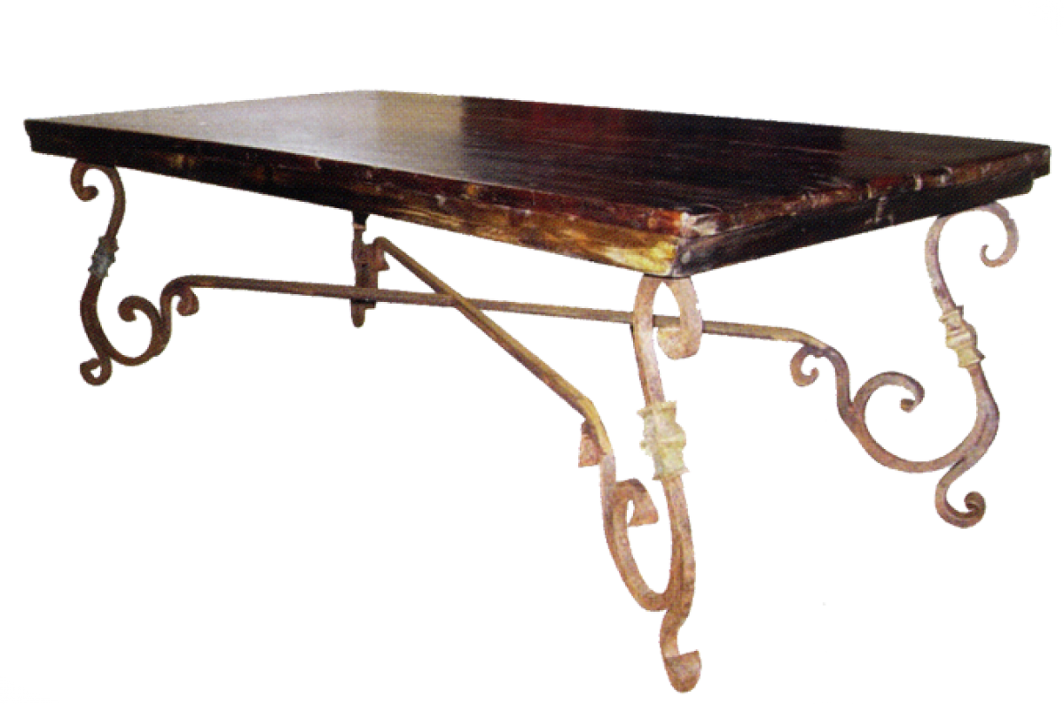 Awesome Transparent Coffee Table On - Antique Wrought Iron Table (1200x795)