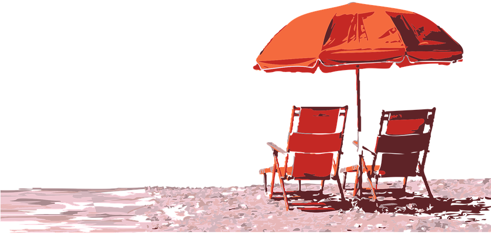Beach Chair Cliparts 10, Buy Clip Art - Ombrellone Png (960x480)